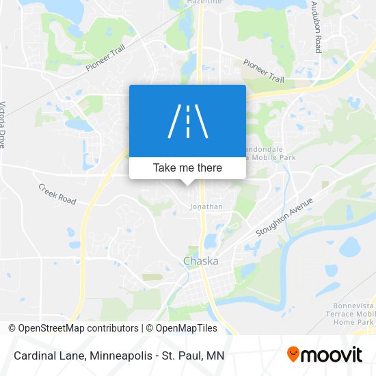 Cardinal Lane map