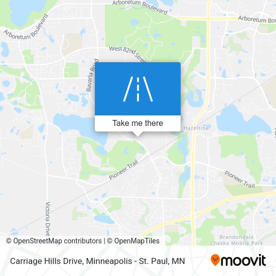 Carriage Hills Drive map