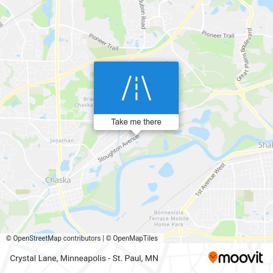 Crystal Lane map