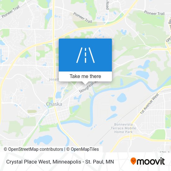 Mapa de Crystal Place West