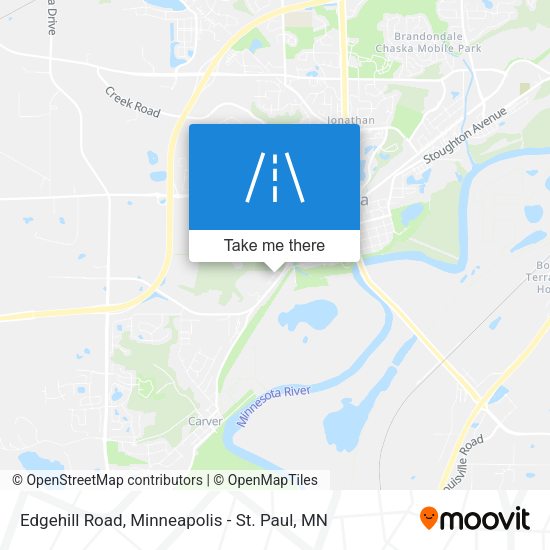 Mapa de Edgehill Road