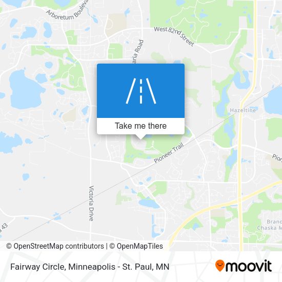Fairway Circle map