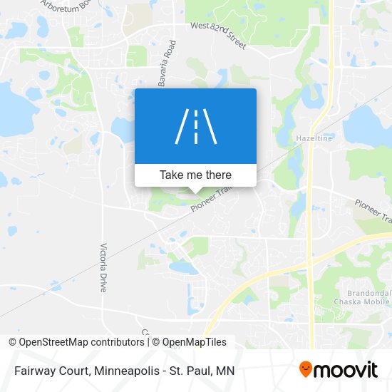Fairway Court map
