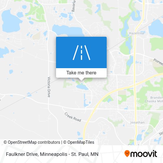 Mapa de Faulkner Drive