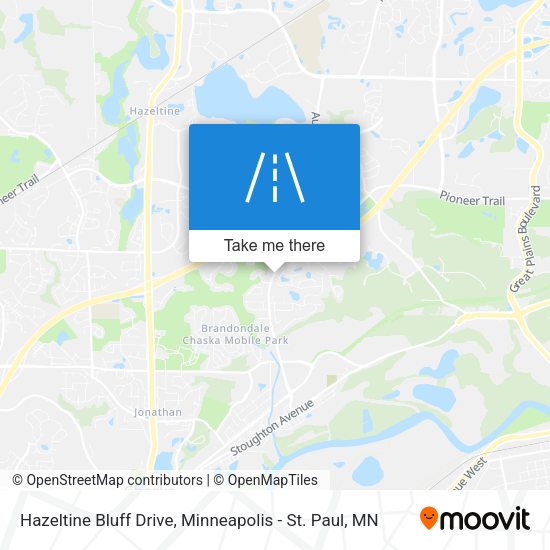 Mapa de Hazeltine Bluff Drive