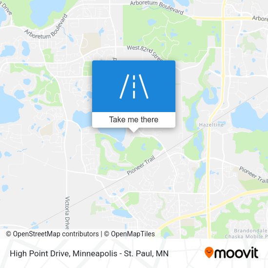 Mapa de High Point Drive