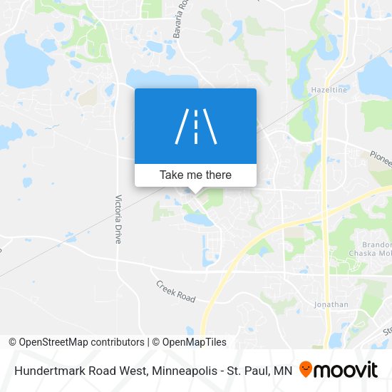Mapa de Hundertmark Road West