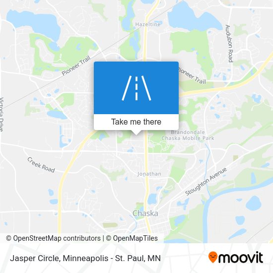 Mapa de Jasper Circle