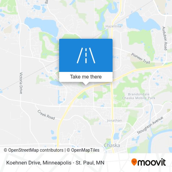 Koehnen Drive map