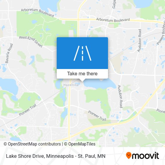 Lake Shore Drive map