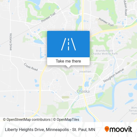 Mapa de Liberty Heights Drive