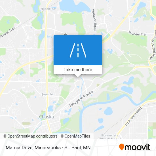 Mapa de Marcia Drive