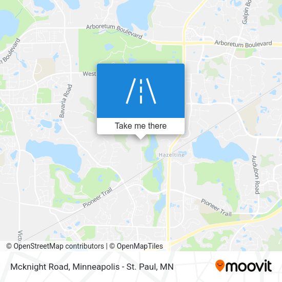 Mcknight Road map