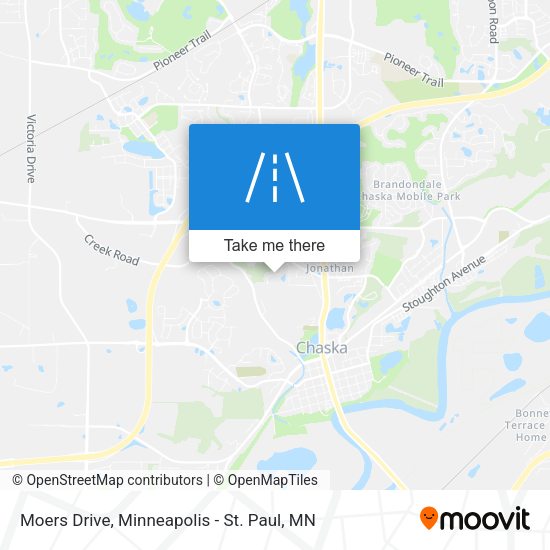 Moers Drive map
