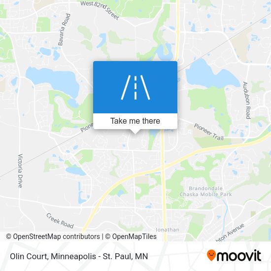 Olin Court map
