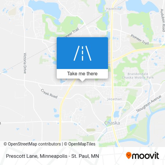 Mapa de Prescott Lane