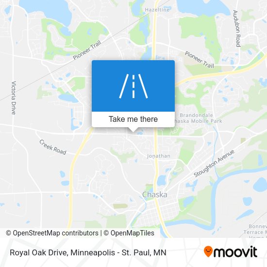 Royal Oak Drive map