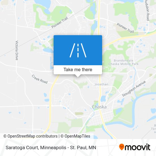 Saratoga Court map