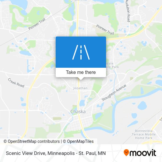 Mapa de Scenic View Drive
