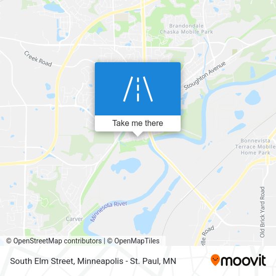 Mapa de South Elm Street