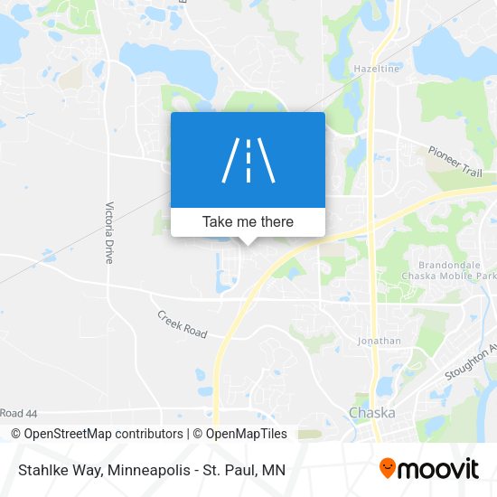 Stahlke Way map