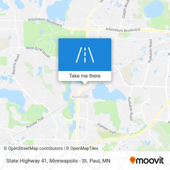 Mapa de State Highway 41
