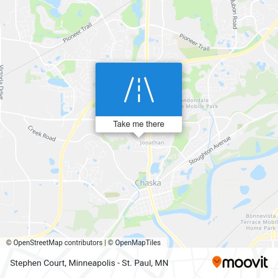 Mapa de Stephen Court