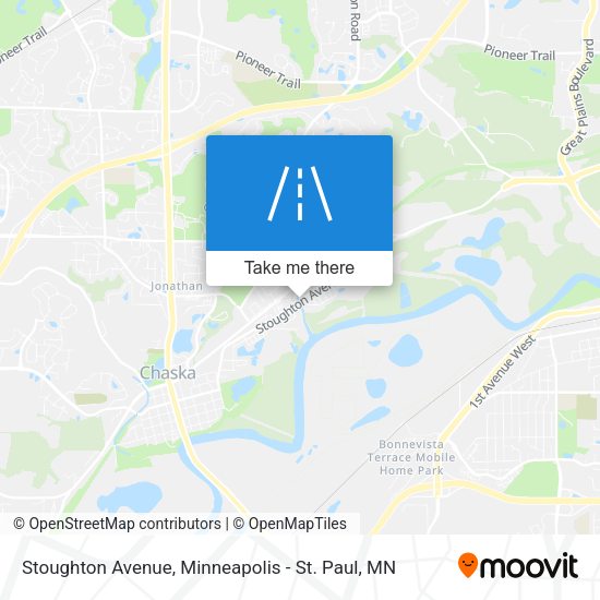 Mapa de Stoughton Avenue
