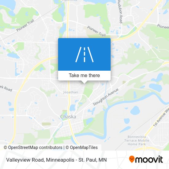 Valleyview Road map