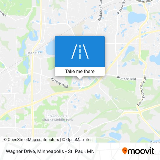 Mapa de Wagner Drive