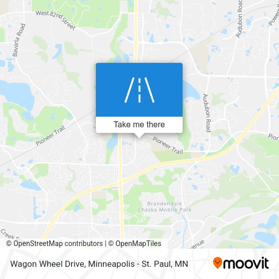 Mapa de Wagon Wheel Drive