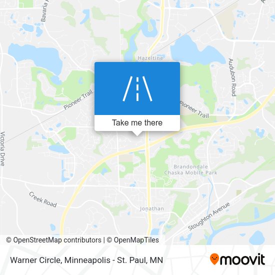 Warner Circle map
