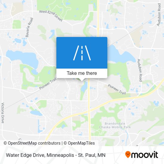 Water Edge Drive map