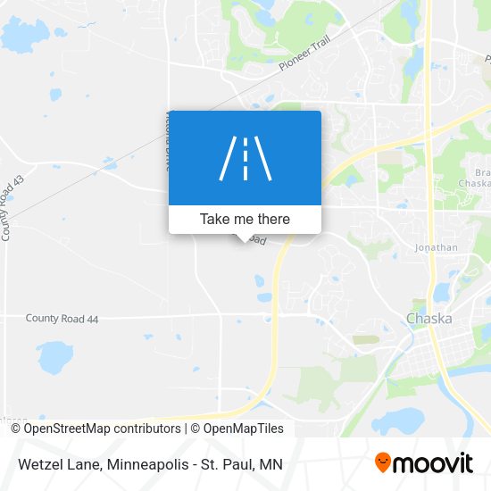 Wetzel Lane map