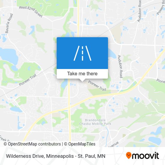 Mapa de Wilderness Drive
