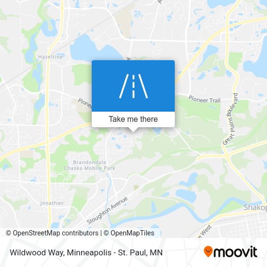 Mapa de Wildwood Way
