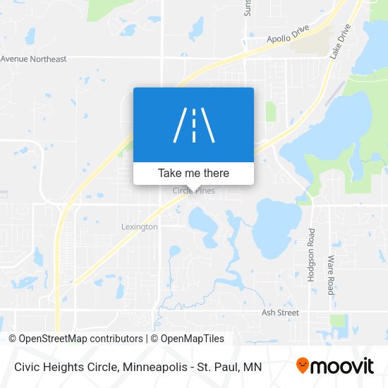 Mapa de Civic Heights Circle