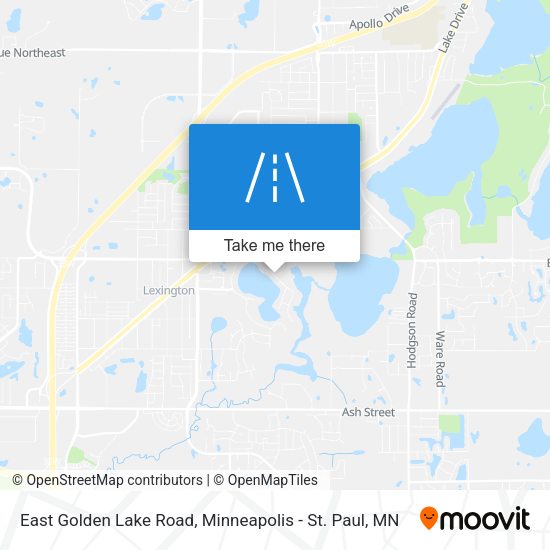 Mapa de East Golden Lake Road