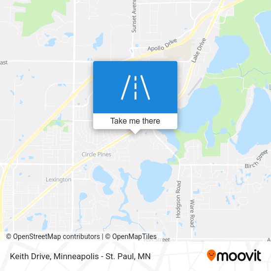Mapa de Keith Drive