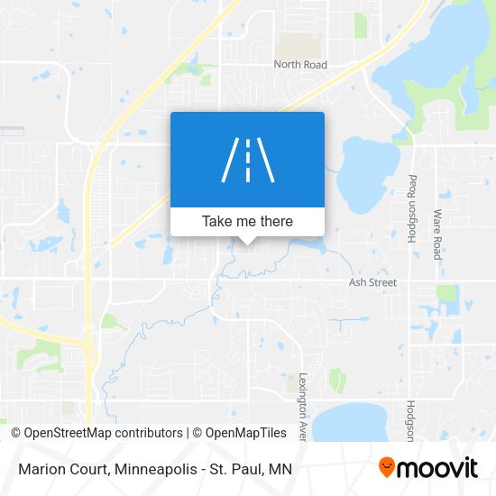 Marion Court map