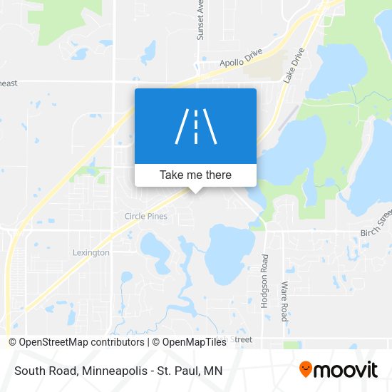 Mapa de South Road