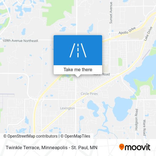 Twinkle Terrace map