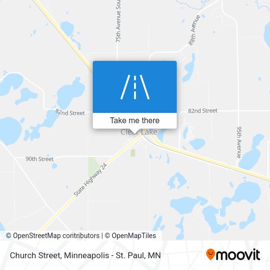 Church Street map