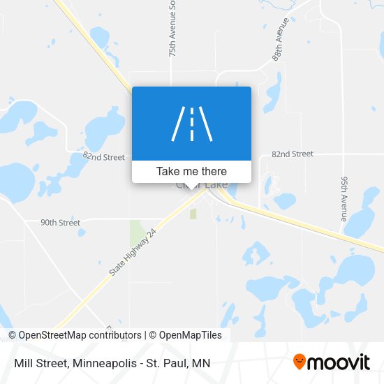 Mapa de Mill Street