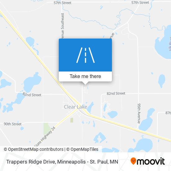 Trappers Ridge Drive map