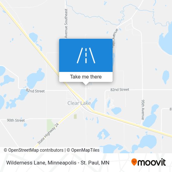 Mapa de Wilderness Lane
