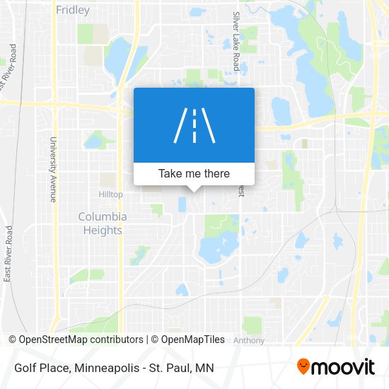 Golf Place map