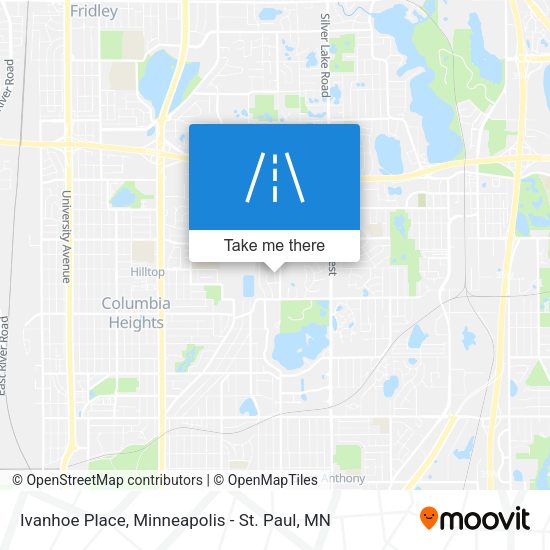 Ivanhoe Place map