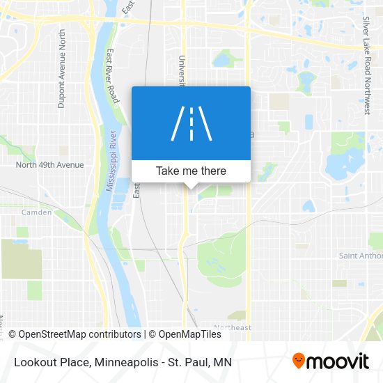 Lookout Place map