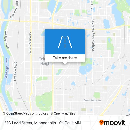 MC Leod Street map